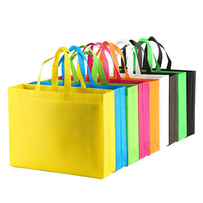 Personaliza el logotipo de la bolsa de toque no tejido para bolsas de envío posición media