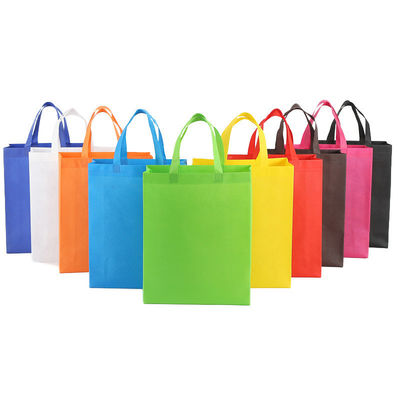 Personaliza el logotipo de la bolsa de toque no tejido para bolsas de envío posición media