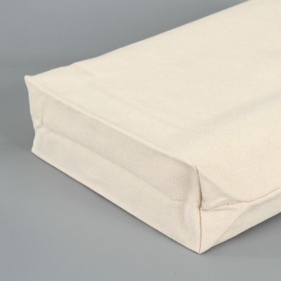 Logotipo personalizado Aceptado Eco Amigable Canvas de trabajo pesado Bolso de compras con bolsillo
