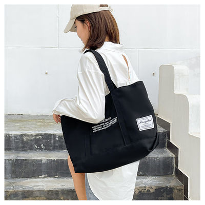 Bolso de algodón de color personalizado La compañera perfecta para compras ecológicas