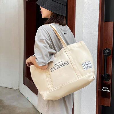 Bolso de algodón de color personalizado La compañera perfecta para compras ecológicas