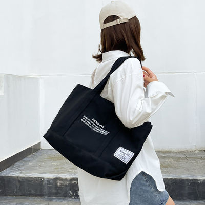 Bolso de algodón de color personalizado La compañera perfecta para compras ecológicas