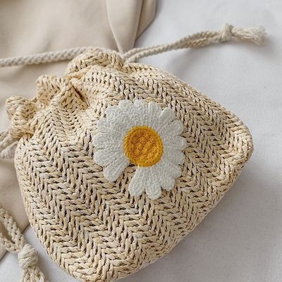 Vida escolar diaria 2022 Bolso de mano de verano de vacaciones en la playa Bolso crossbody de verano para mujeres Tipo de patrón Otro