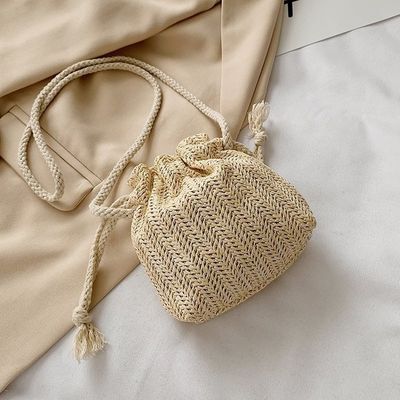 Vida escolar diaria 2022 Bolso de mano de verano de vacaciones en la playa Bolso crossbody de verano para mujeres Tipo de patrón Otro