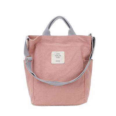 Color personalizado tamaño mediano chica lienzo pecho cuerpo cruzado toque hombro bolso mensajero