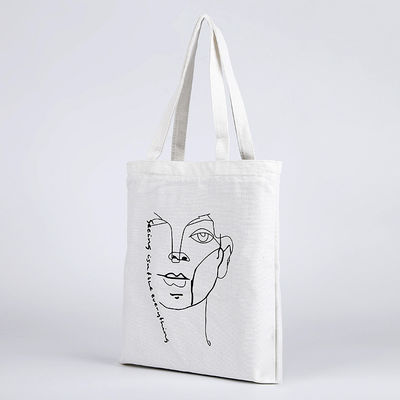 La última carta de estilo de moda Imprimir bolsa de algodón Tote para diseño personalizado