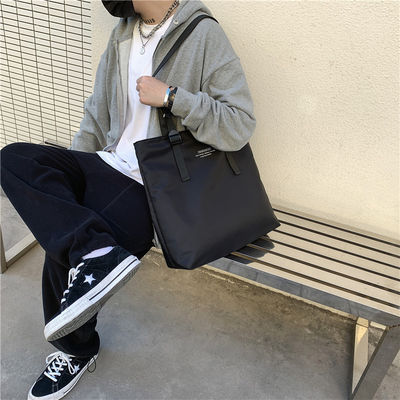 Tienda de colores personalizada algodón orgánico lienzo bolsa de toque más reciente estilo de moda