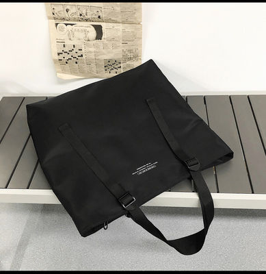 Bolsa de lienzo de mensajería para impresión de compras Bolsa de nylon Impreso LOGO Logotipo personalizado