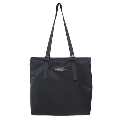 Bolsa de lienzo de mensajería para impresión de compras Bolsa de nylon Impreso LOGO Logotipo personalizado