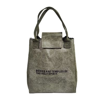 Diseño personalizado Bolsa de comida aislada de papel Tyvek Dupont de gran capacidad