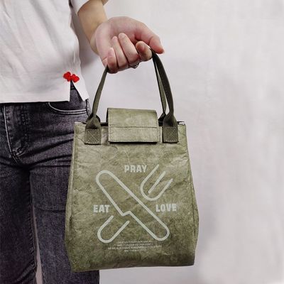 Diseño personalizado Bolsa de comida aislada de papel Tyvek Dupont de gran capacidad