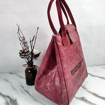 Diseño personalizado Bolsa de comida aislada de papel Tyvek Dupont de gran capacidad