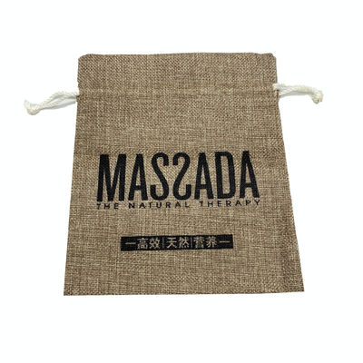 Bolso de cuerda de juto de logotipo personalizado para elementos esenciales y organización de la vida escolar diaria