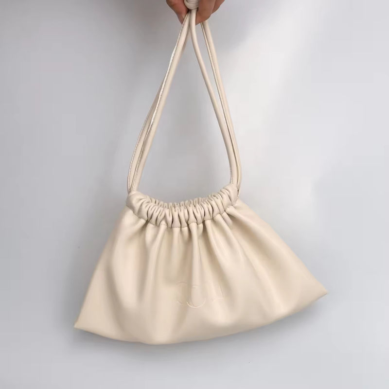 Color personalizado de lujo de la dama PU de cuero de tira de cosméticos bolso con logotipo personalizado