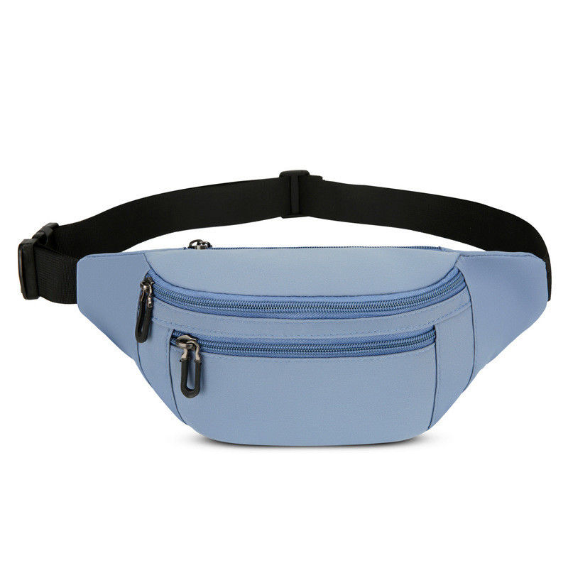 Moda a prueba de agua bolso de pecho de ocio montar cintura Fanny Pack bolso de hombro único