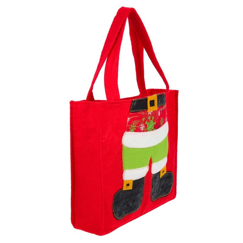 Regalos de Navidad Bolso de bolsillo con mangos Color personalizado y fabricación profesional