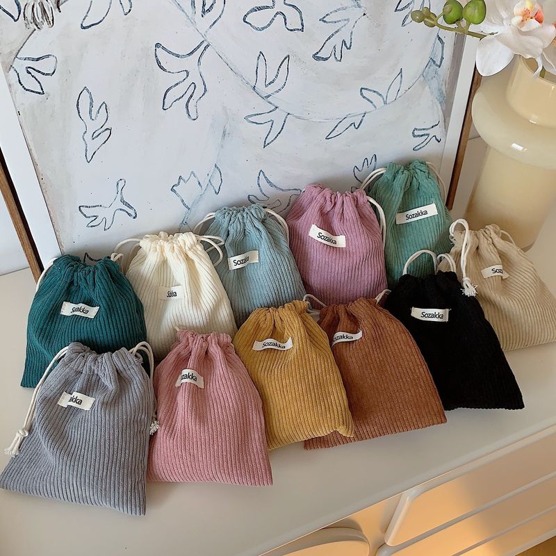 Bolsa de embalaje de tela de cuerda de tira para todas las estaciones