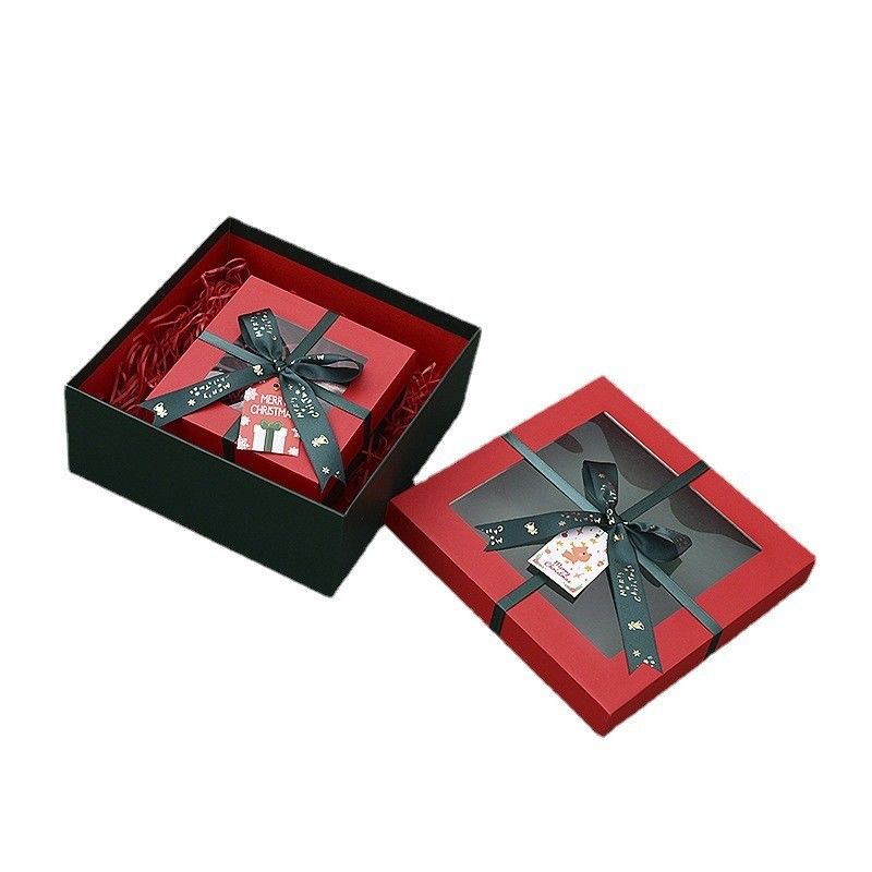 Color personalizado Luxury Box de embalaje de Nochebuena aceptable OEM/ODM para regalos personalizados