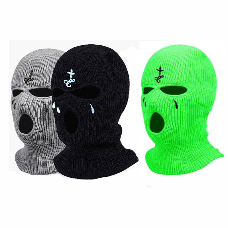 Sombrero de balaclava de color personalizado para el esquí unisex y protección de gaiter en el cuello en invierno