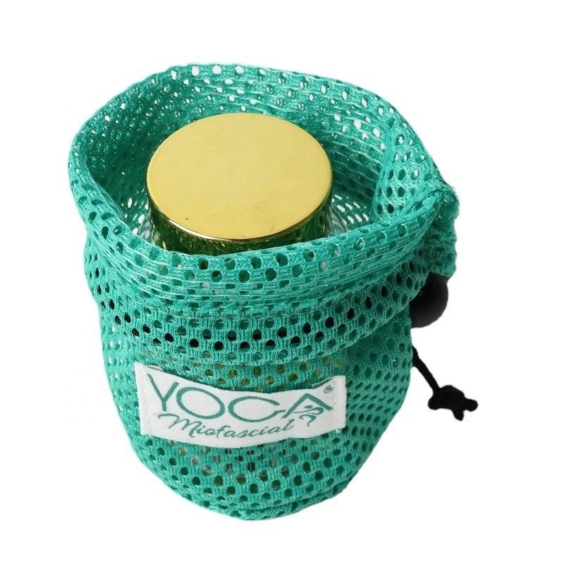Bolsa de malla de poliéster reutilizable con logotipo personalizado para el embalaje de frutas y verduras Pedidos OEM / ODM
