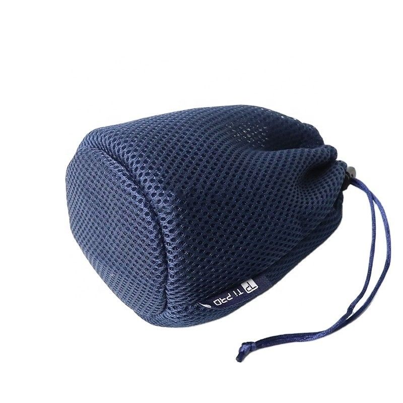 Bolso de cuerda redonda de color personalizado para auriculares y cable de datos
