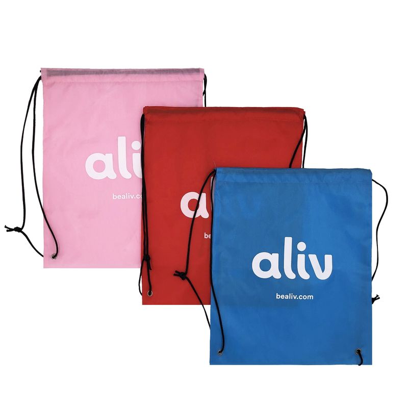 Bolsas de algodón de color personalizado para deportes y actividades al aire libre