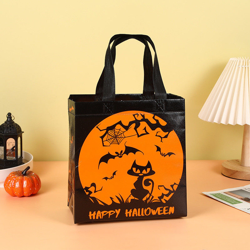 Diseñar su logotipo de impresión Bolsas de regalo de Navidad Bolsa personalizada para viajar y salir