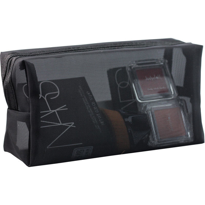 Bolso de ropa de baño transparente de malla para viajes de negocios Bolso portátil de lavado de ducha cosmético