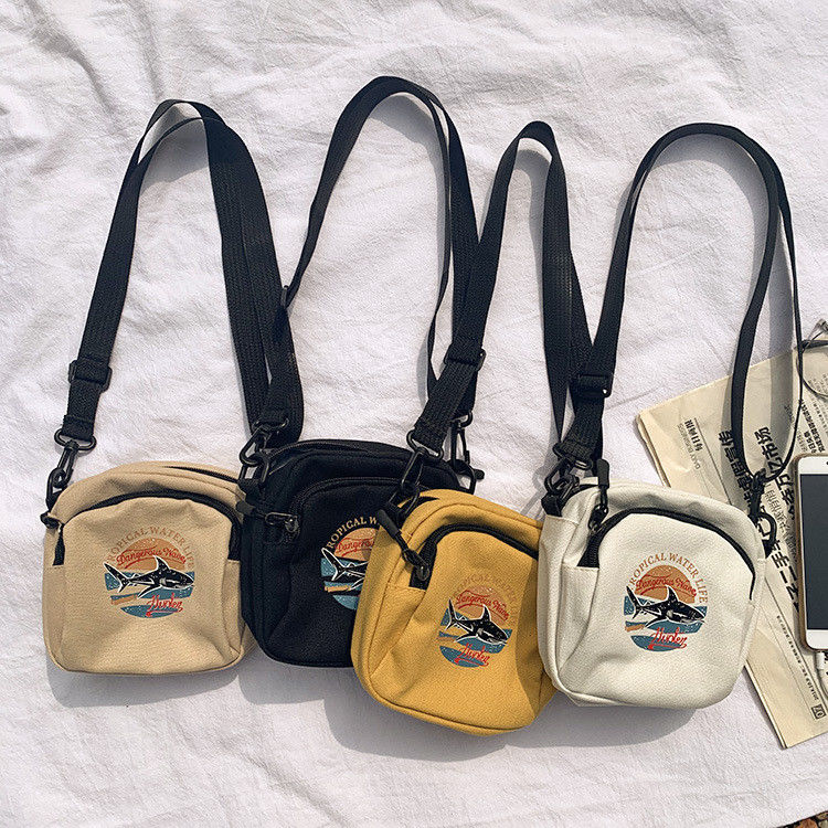 Bolsa de mensajería de lienzo de moda para la vida diaria de banda larga y OEM / ODM aceptable