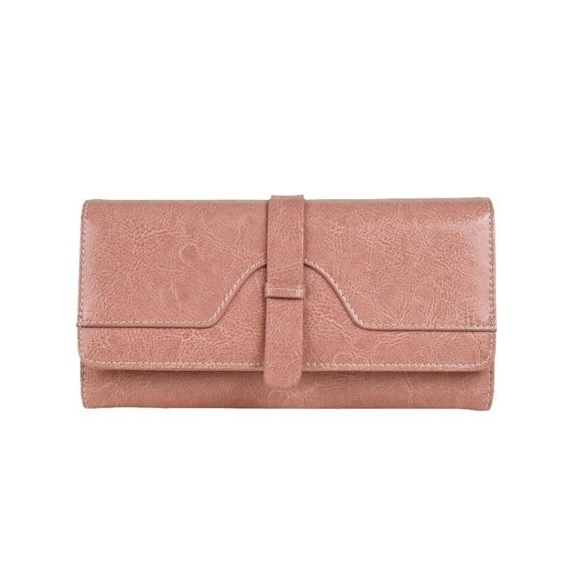 Cartera larga portátil de cuero de PU para hombres Smart Power Bank Cartera de monedas bolso para mujeres