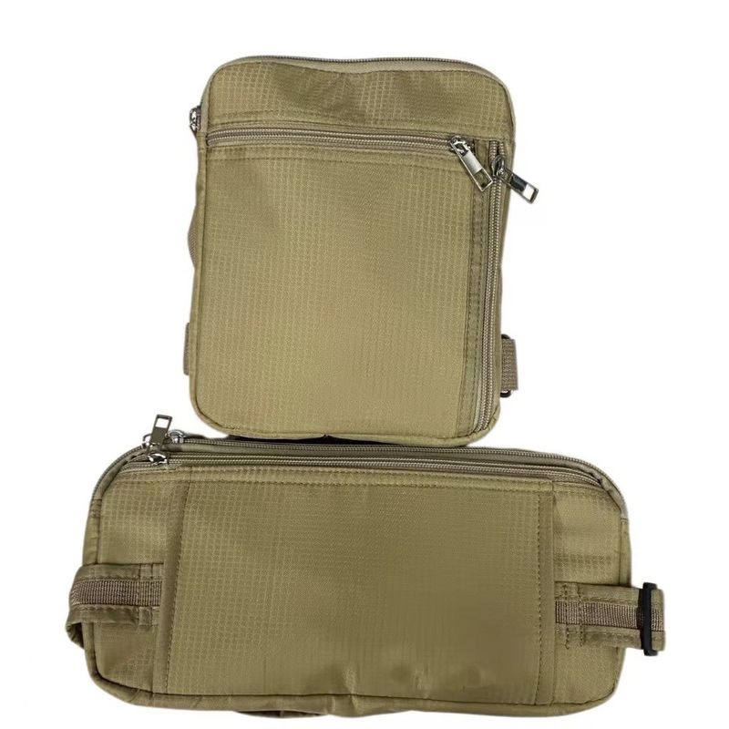 OEM/ODM aceptable Bolso de viaje de cuello pequeño de nylon seguro Ihram Hajj para hombres y mujeres musulmanes