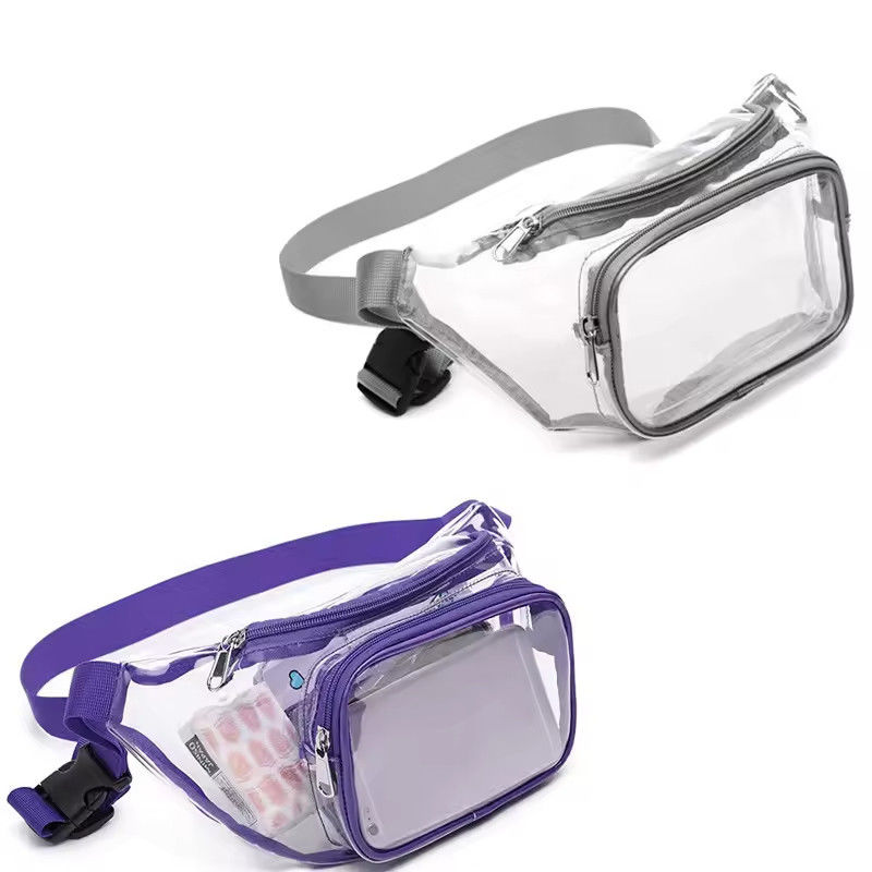 Paquete Fanny de PVC a prueba de agua exterior OEM / ODM perfecto para hombres y mujeres en movimiento