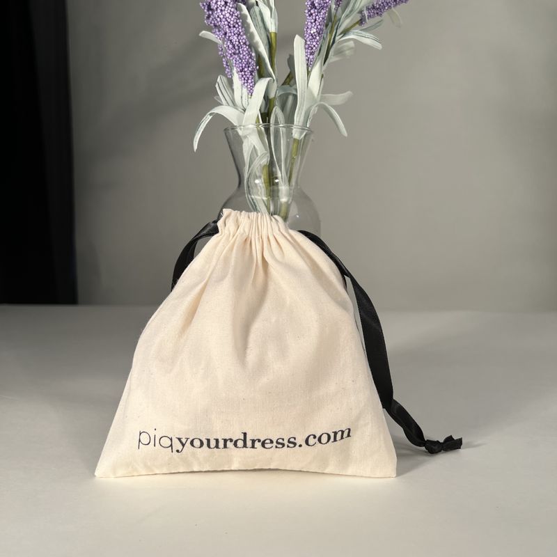 Regalos Tamaño a medida Pequeño Bolso de muselina blanca grande Joyería lienzo de algodón Bolso de cuerda