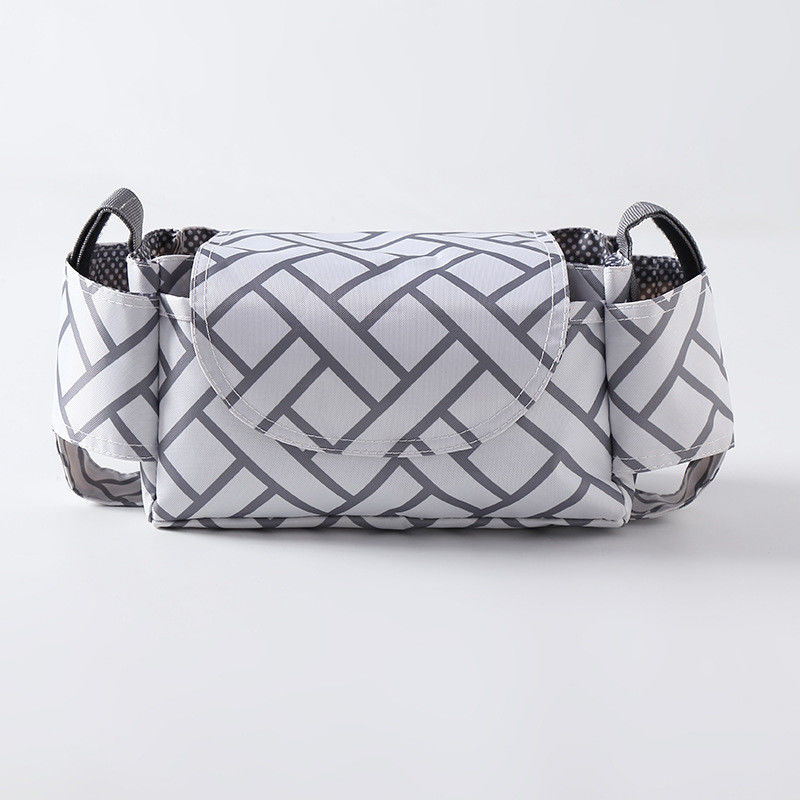 Bolso de pañal diario práctico Bolso colgante con huellas de animales y gran almacenamiento