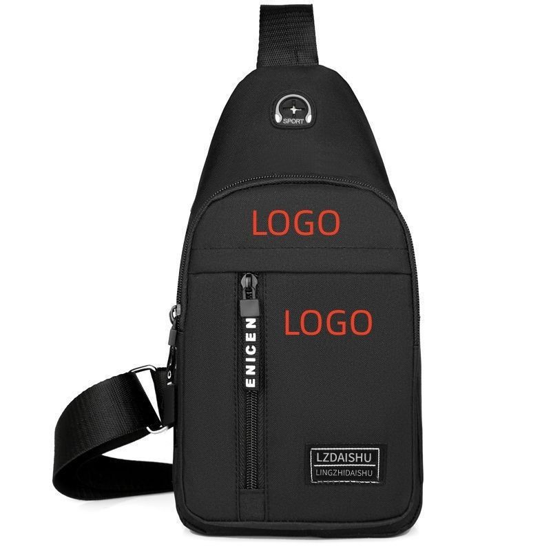 Unisex Bolso de Mensajería Deportiva Casual para el Exterior Bolso Pequeño de hombro único para bolso de pecho para hombres