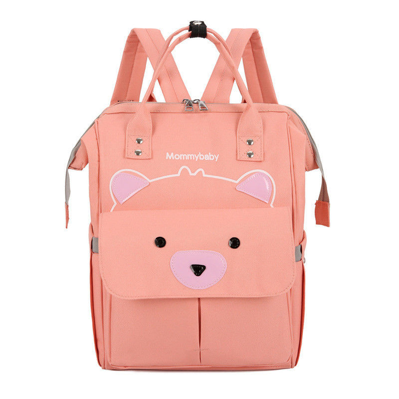 Bolsa de pañales de gran tamaño antirrobo con diseño convertible y tipo de patrón sólido