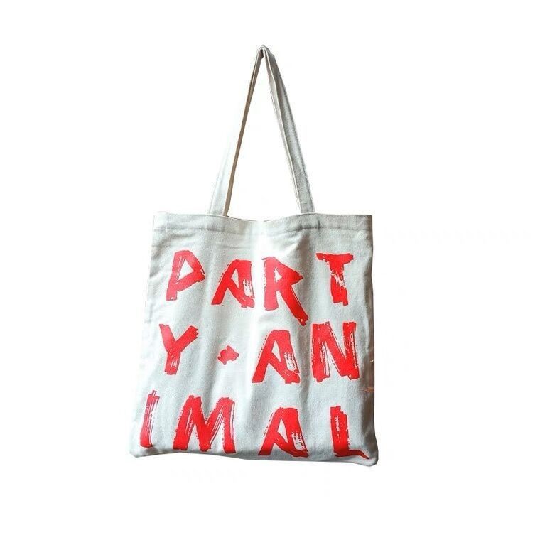 Más nuevo estilo de moda mujer de un hombro simple OEM impresión bolsa de compras para mujeres