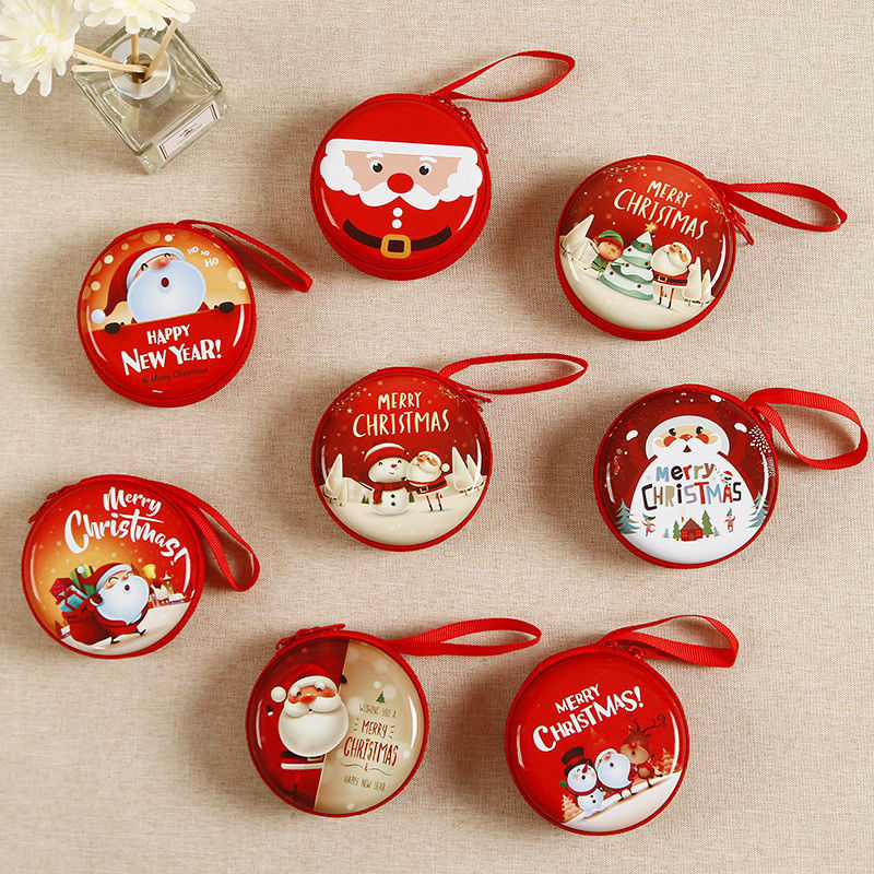 Materiales reciclados usados Cartoons redondos lindos Cuerpo para niños Mini bolso de monedas