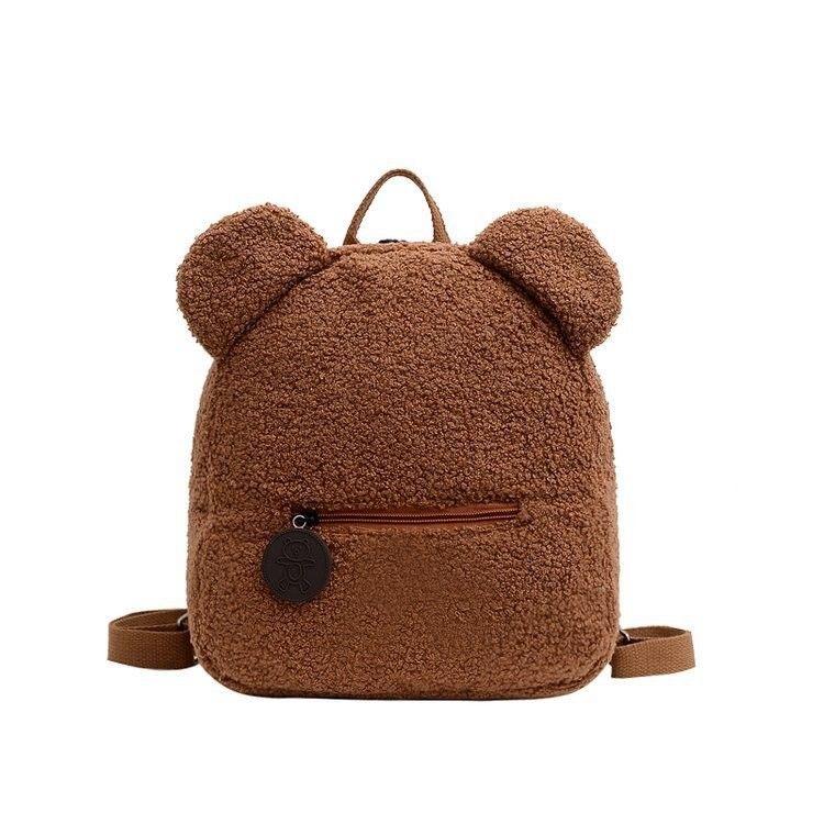 OEM/ODM Acceptable Bolsa de moda Bolsas de mochila para la escuela Bolsas de mochila de peluche impermeable para niños