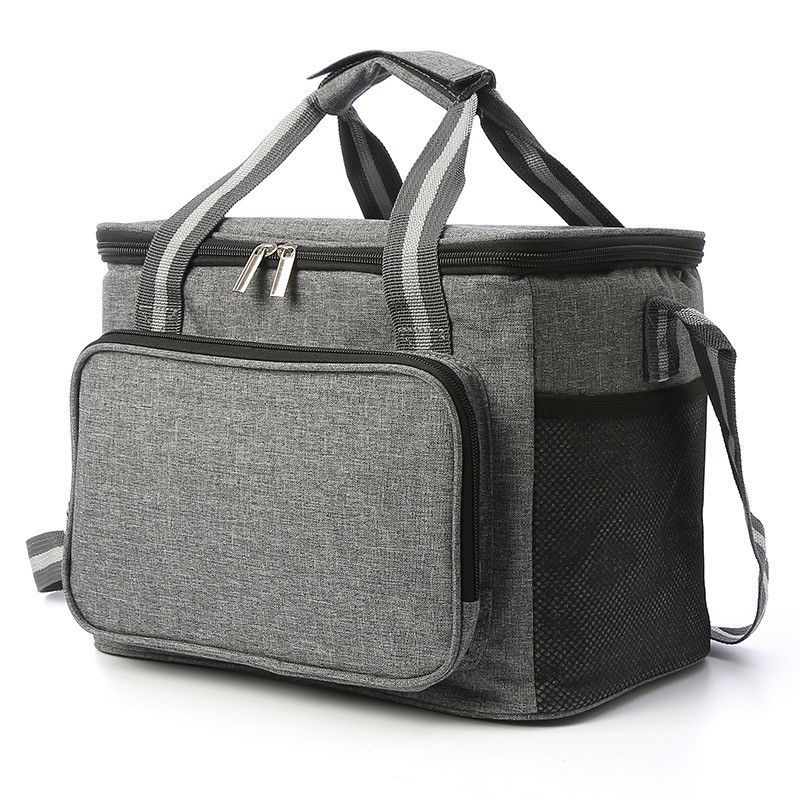 Preservación de alimentos Revestimiento impermeable aislado Preparación de comidas para mujeres Bolsa de almuerzo Bento Tote con logotipo personalizado