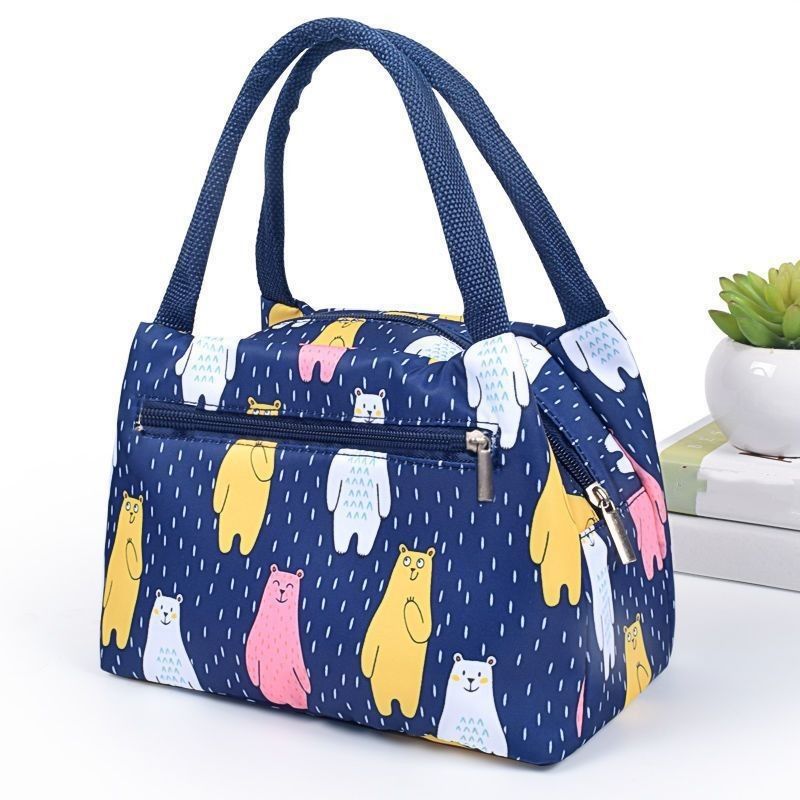 Bolsa de comida aislada térmica de estilo de moda más fresca para picnic