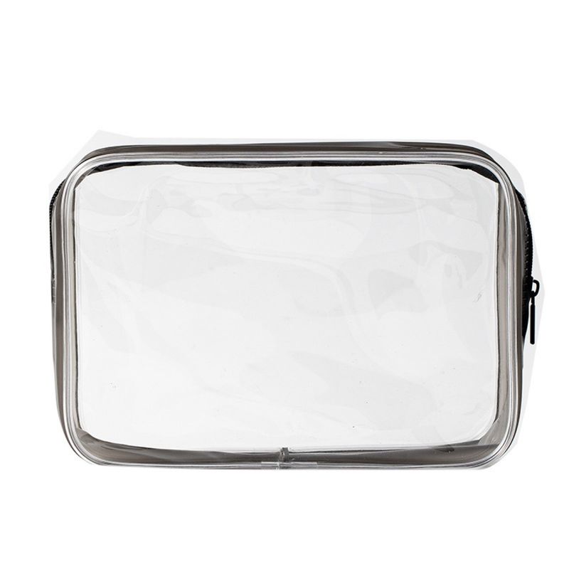 Material de PVC Cosméticos Conveniencia Maquillaje transparente Caja organizadora para viajes de mujeres