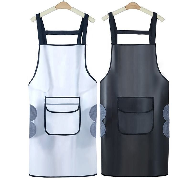Apron de PVC transparente impermeable 7 días tiempo de entrega de la orden de muestra para el servidor del restaurante
