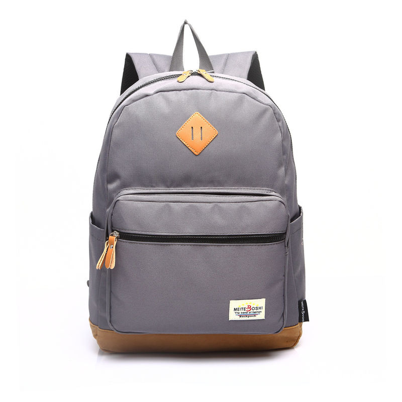 Mochila escolar de colores personalizados aceptable para estudiantes