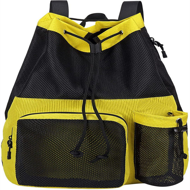 Acceptable OEM/ODM Bolsa de deporte con patrón de malla de arco para piscina Equipo de trabajo de yoga en la playa