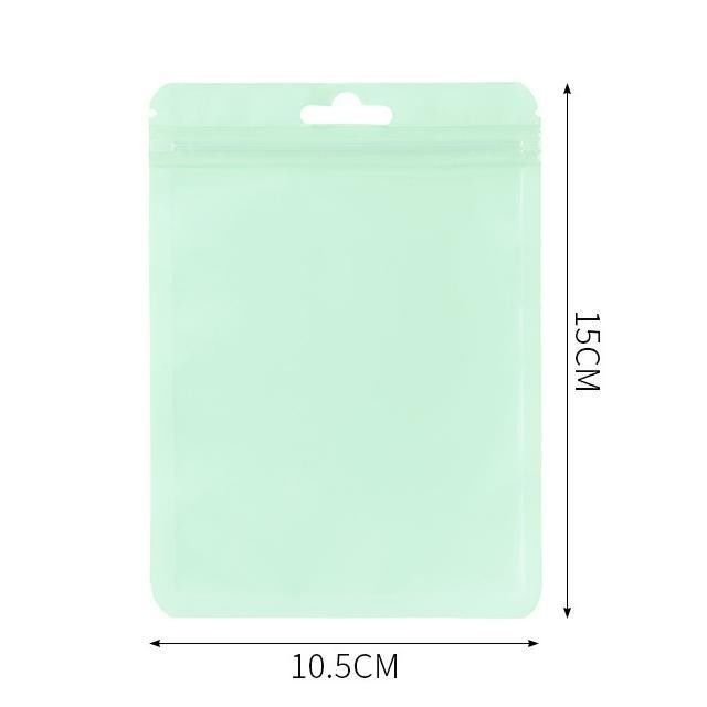 Bolsa transparente espesa para almacenar convenientemente pinceles de maquillaje en colores personalizados