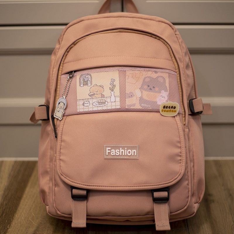 Mujeres de moda al aire libre Mochila de senderismo con color personalizado y patrón de dibujos animados