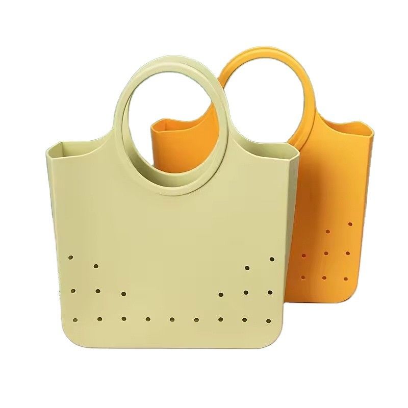 Inmune a agua M tamaño de mano para actividades al aire libre PVC material de revestimiento bolsa de playa Bogg