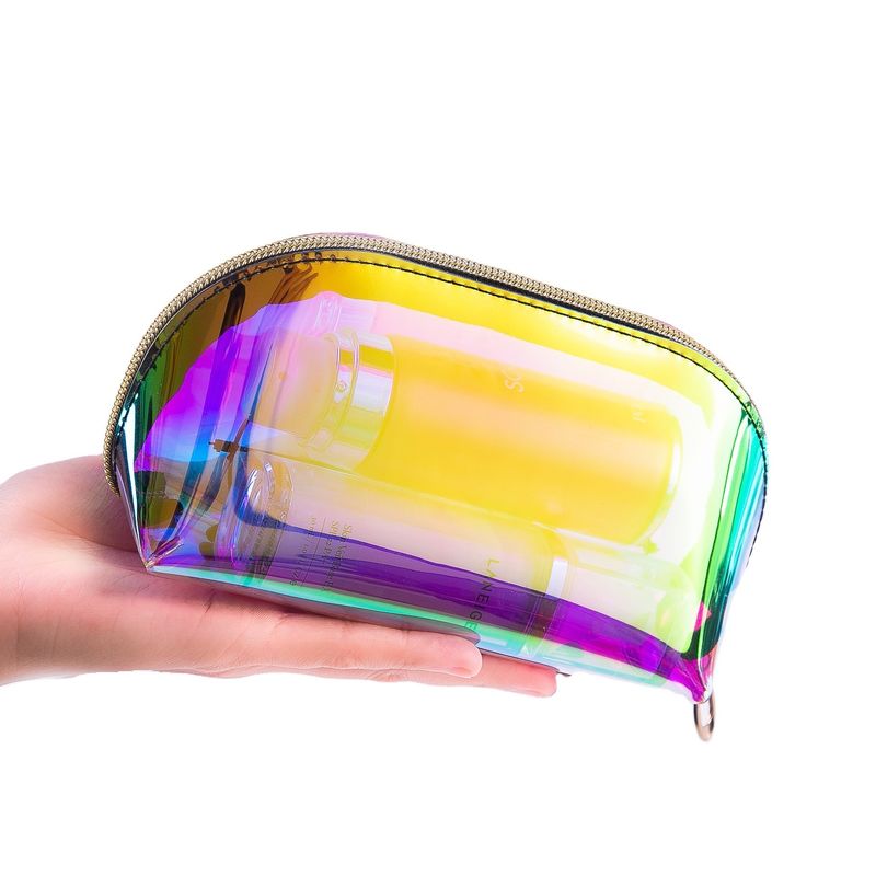 Logotipo de bolso cosmético TPU láser personalizado Impreso para almacenamiento portátil por Chic Ritzy