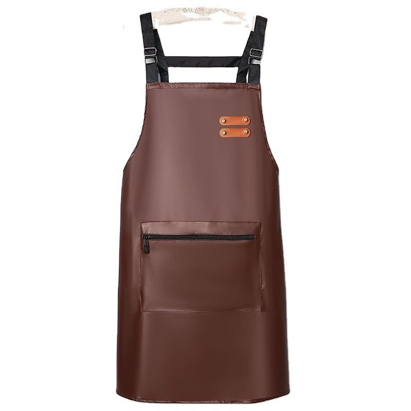 Apron de cuero de moda personalizado para barbacoa y apoyo de herramientas de trabajo 7 días Pedido de muestra